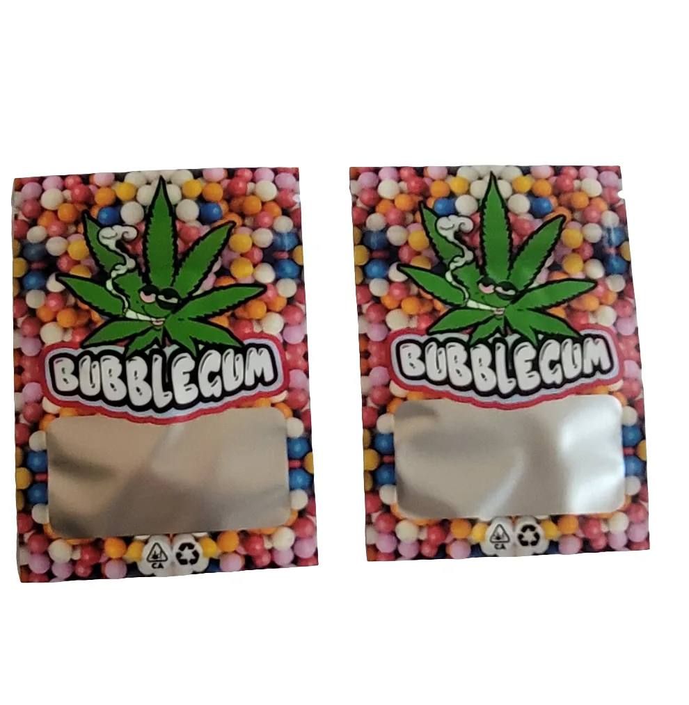 Mylar Smell Proof Ziplock Bags Size (7x10cm) - (100pcs Bundle)