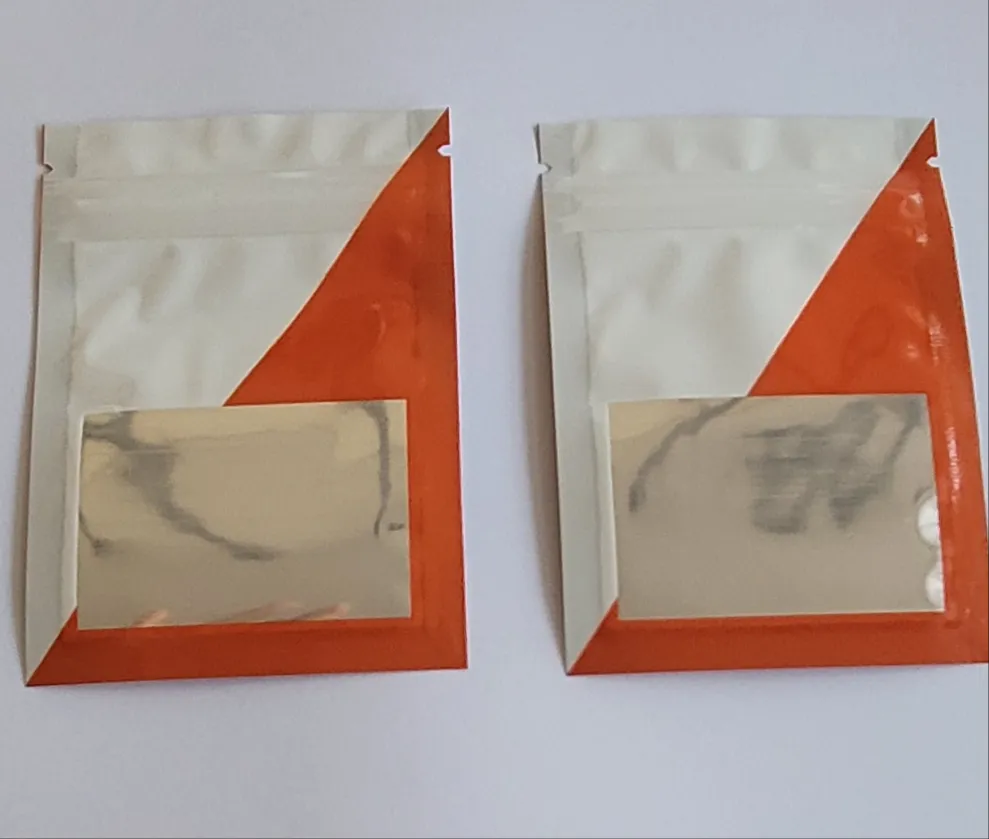 Mylar Smell Proof Ziplock Bags Size (7x10cm) - (100pcs Bundle)