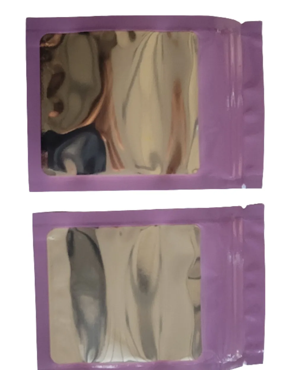 Mylar Smell Proof Ziplock Bags Size (7x10cm) - (100pcs Bundle)