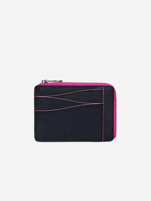 Mylo™️ Vegan Mushroom Leather Large Zipped Card Holder | Pink