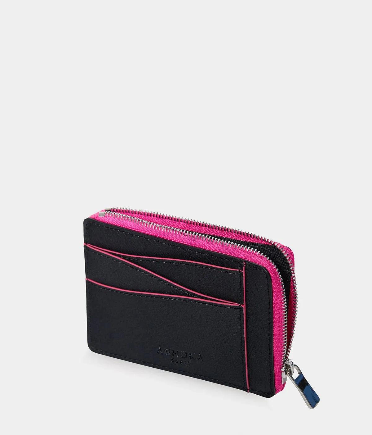Mylo™️ Vegan Mushroom Leather Large Zipped Card Holder | Pink