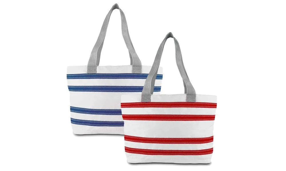 Nautical Stripe Medium Tote