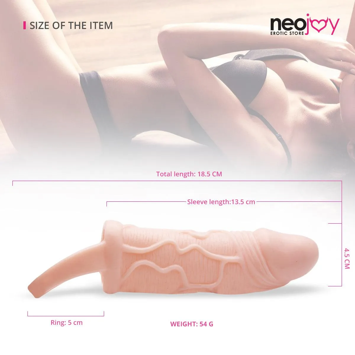 Neojoy Lenght Plus Penis Sleeves