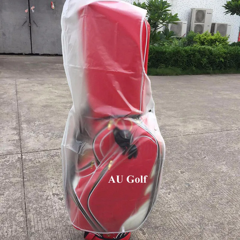 NEW PVC ZIPPERED GOLF BAG RAIN COVER - Easy access to clubs