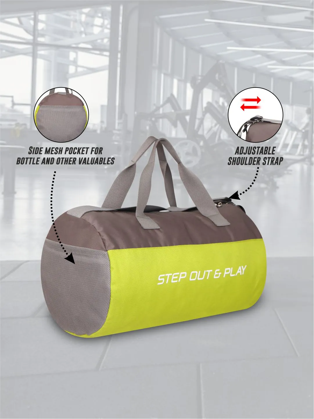 NIVIA Beast 21L Gym Bag 3 (Green/Black)