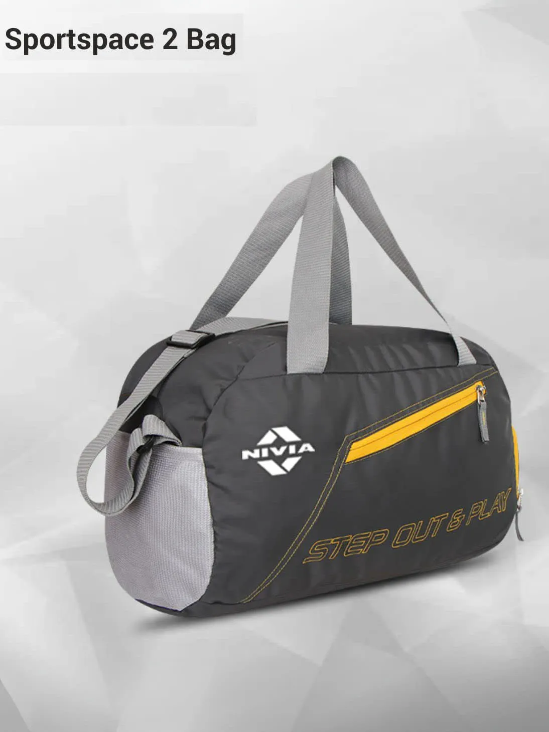 NIVIA Sports Pace 2 Bag 21.5L (Grey)