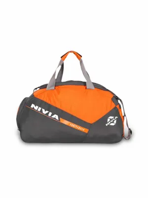 NIVIA Sports Pace 24.5L Bag (Orange/Grey)