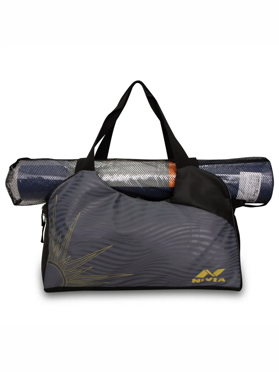 NIVIA Yoga 18L Bag 3.0 (Grey/Yellow)