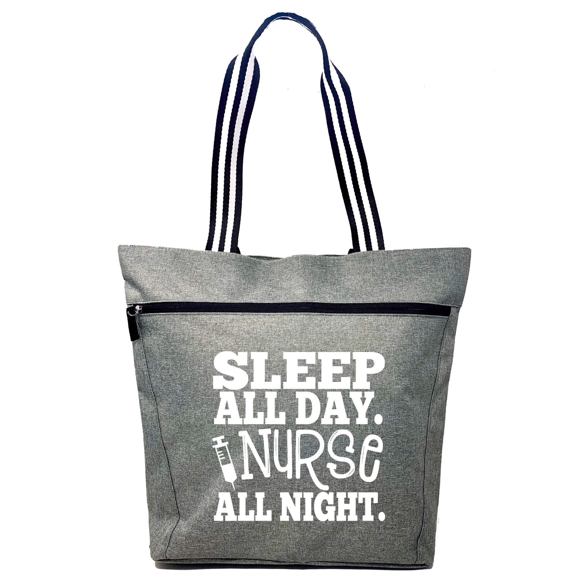 Nurse All Night Lexie Gray Tote Bag for Nurses