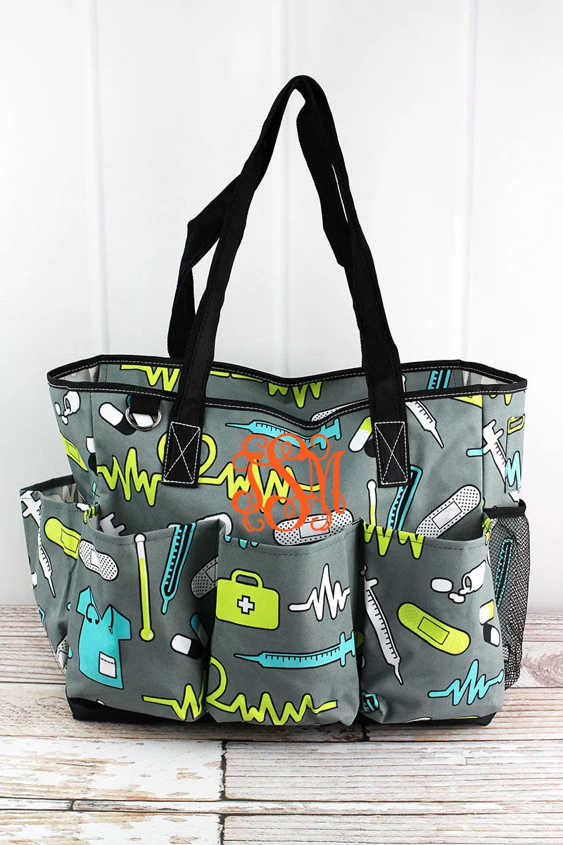Nurse Life Large Organizer Tote