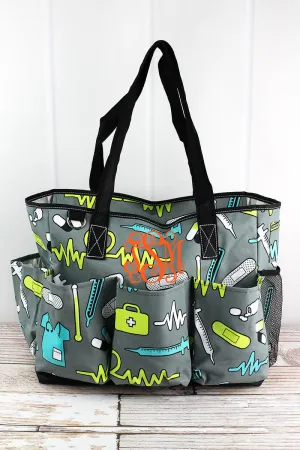Nurse Life Large Organizer Tote