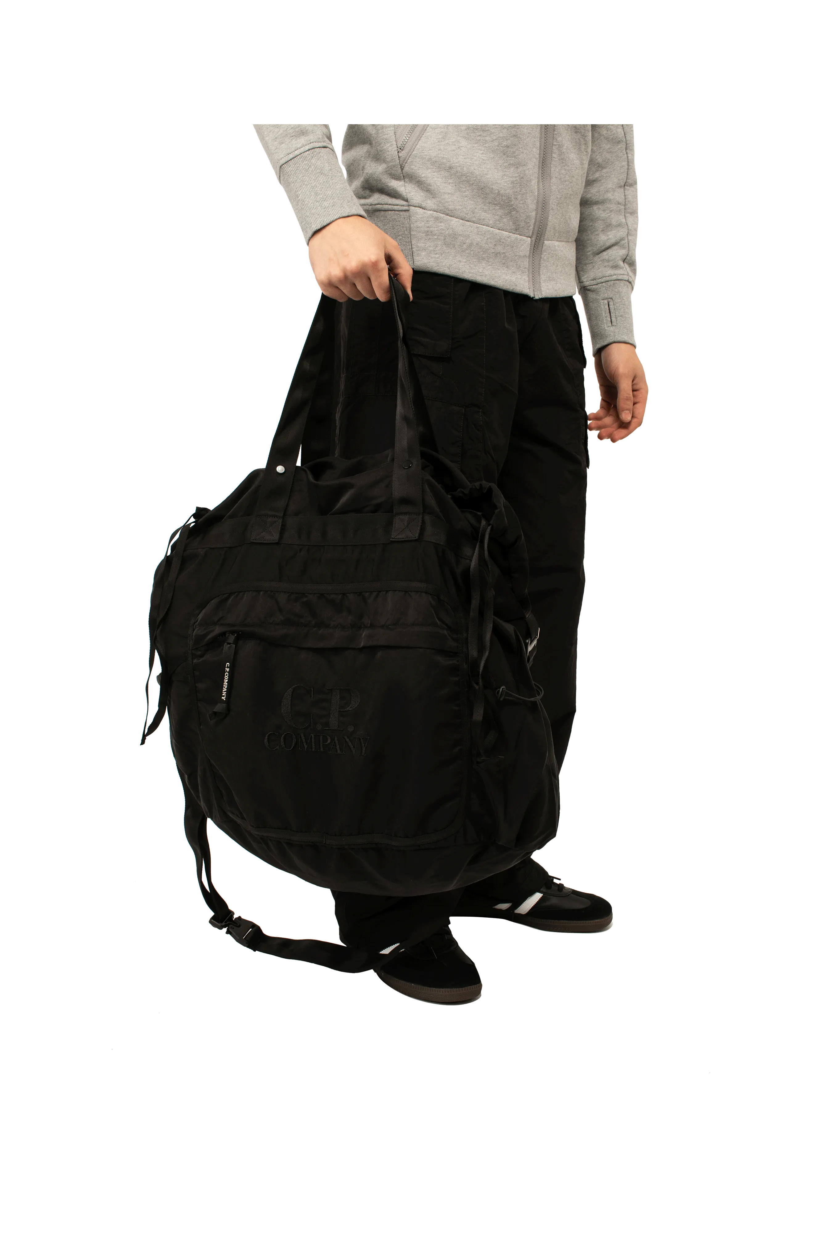 Nylon B Crossbody Messenger Bag