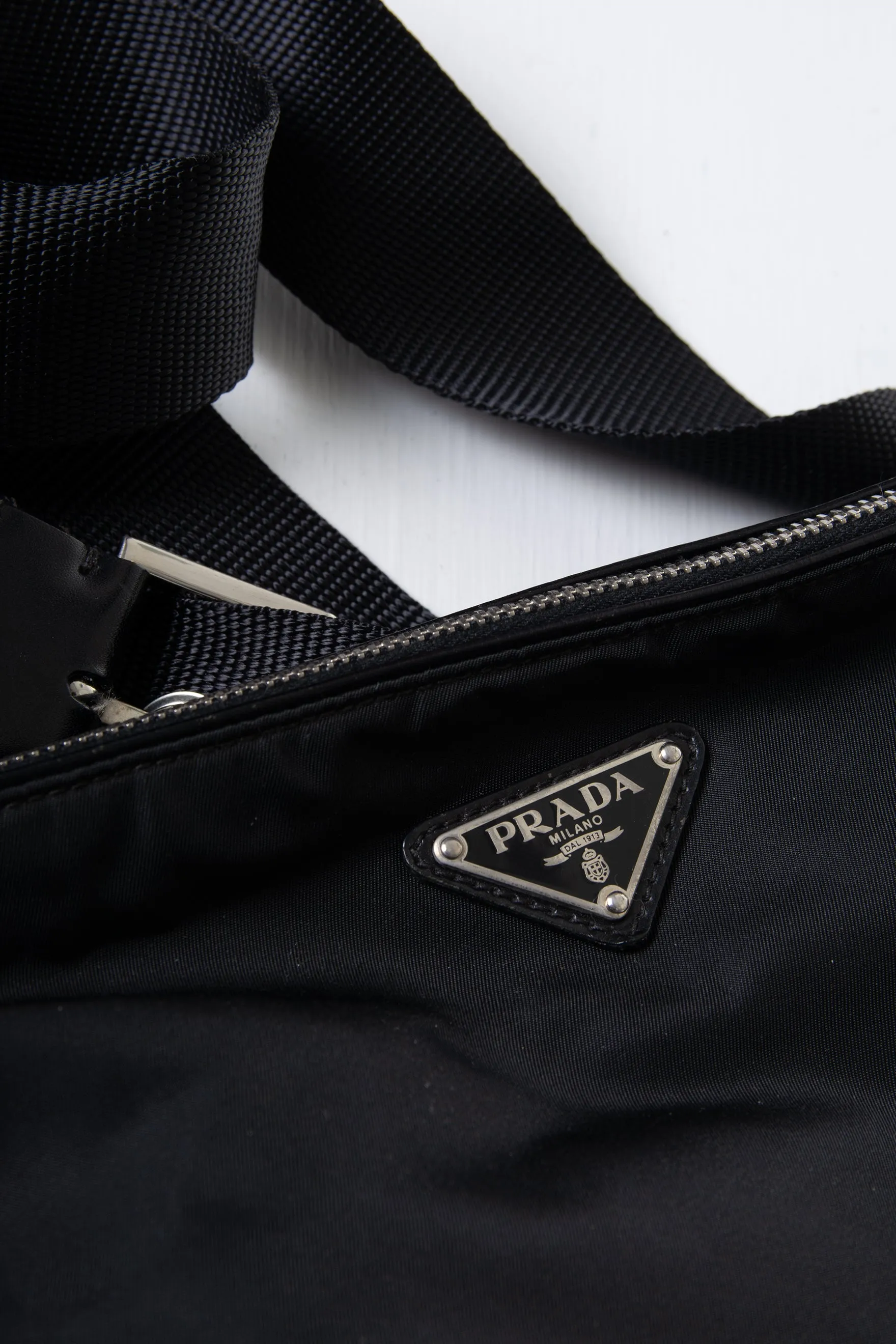 Nylon Messenger Bag