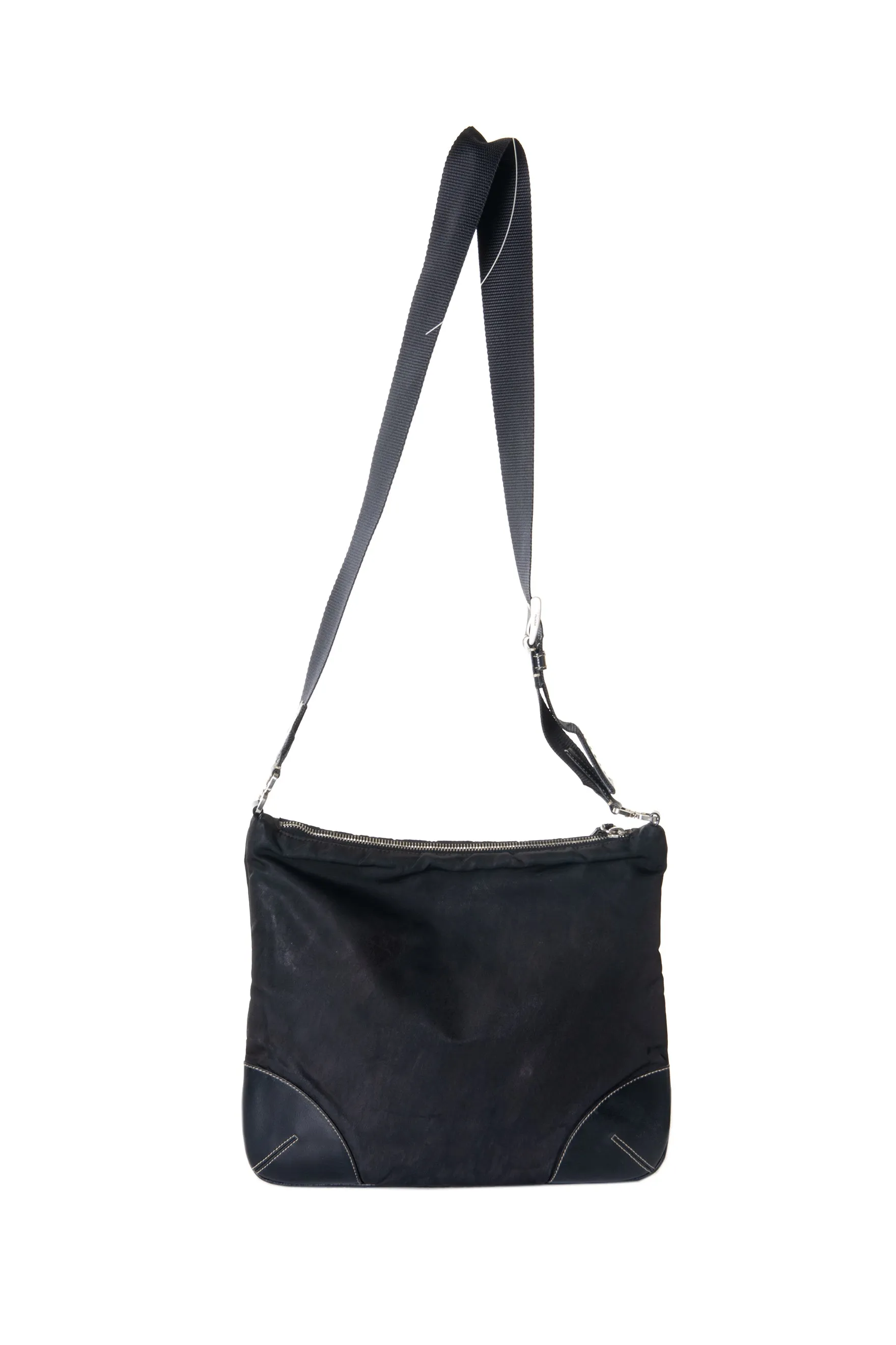 Nylon Messenger Bag