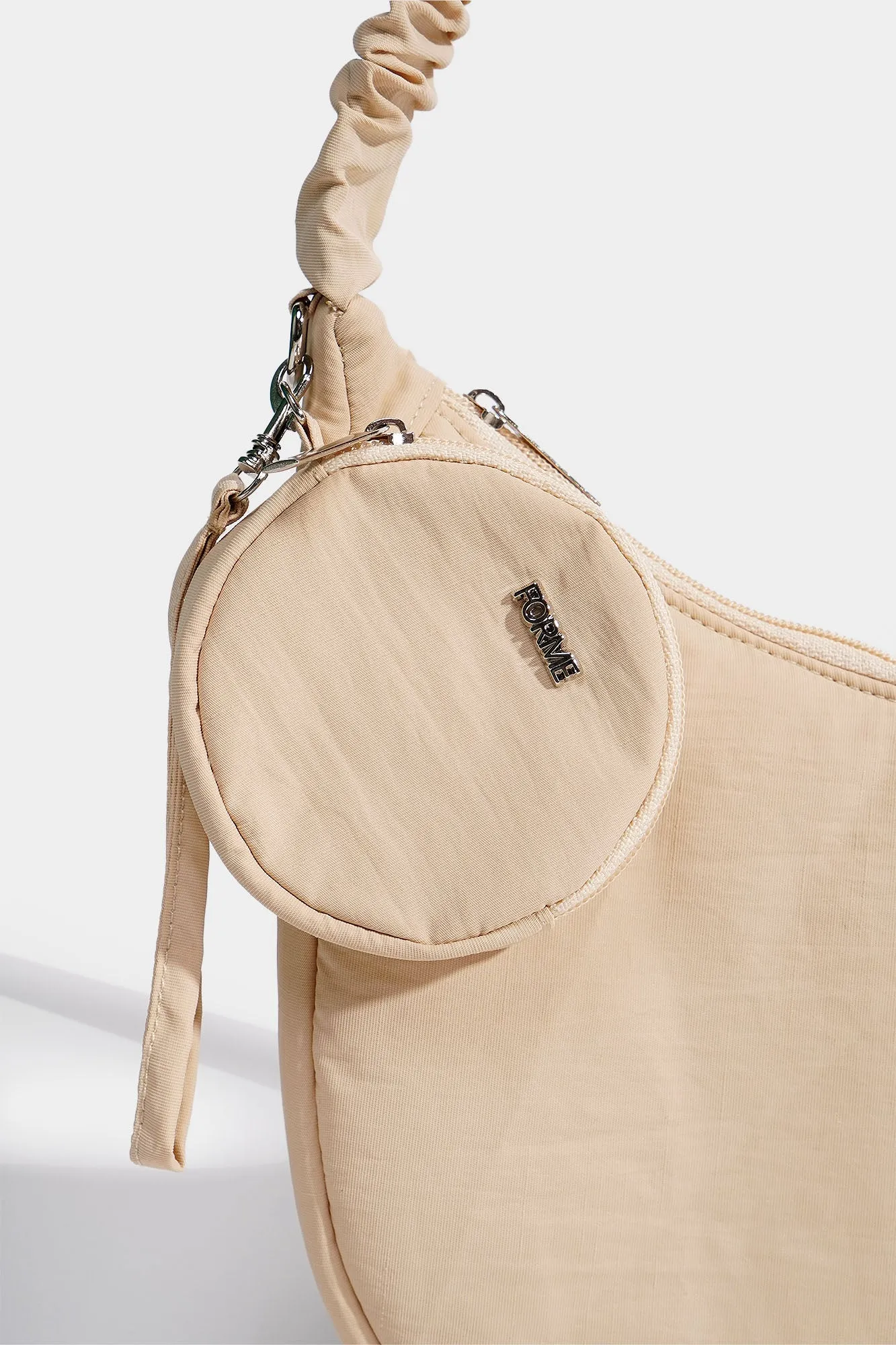 Nylon Padded Shoulder Bag