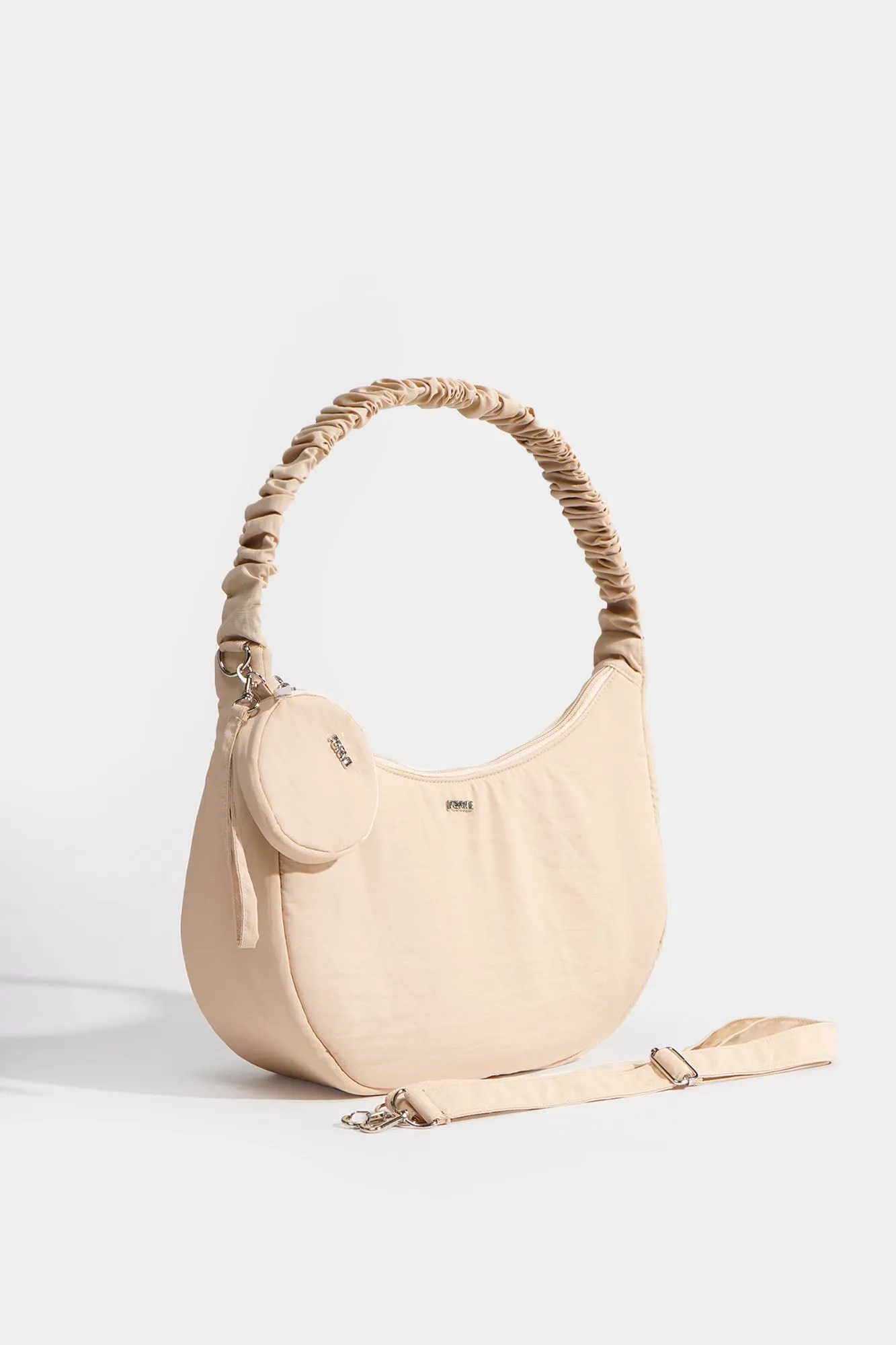 Nylon Padded Shoulder Bag