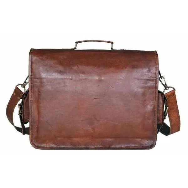 Oak Handmade Leather Messenger Bag