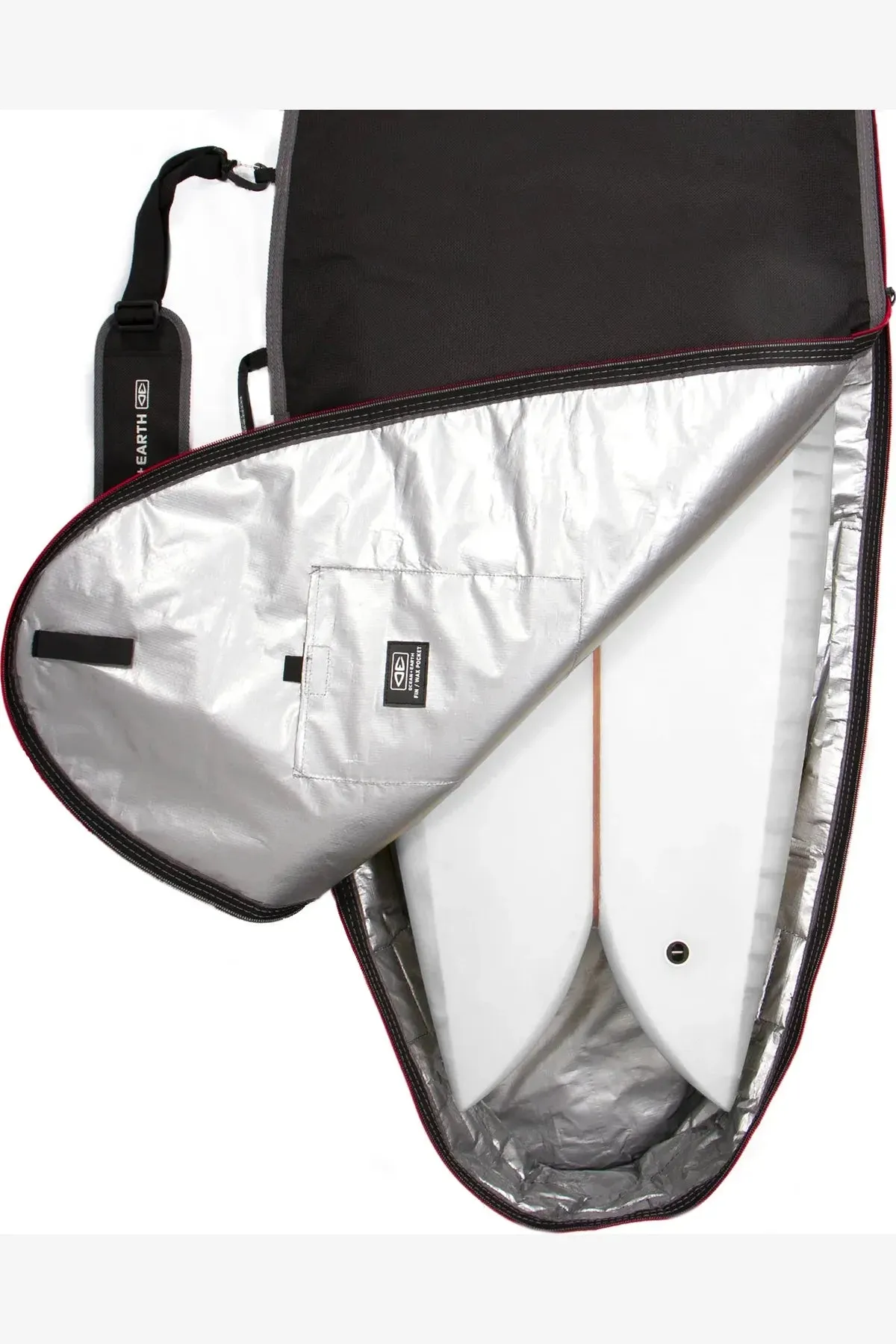 O&E COMPACT DAY FISH BOARD BAG - 7'0"