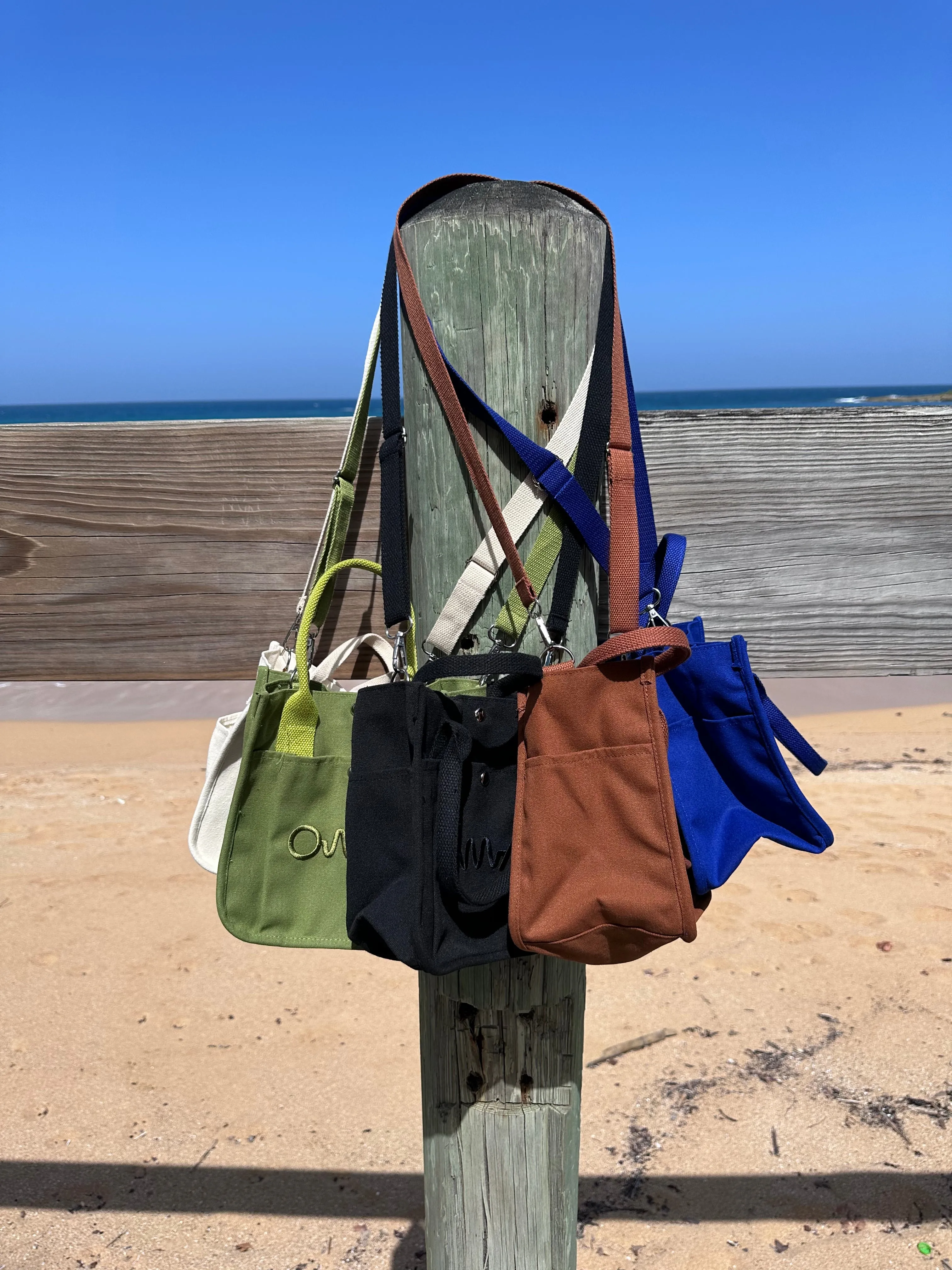 OMA Mini Canvas Tote Bag GREEN