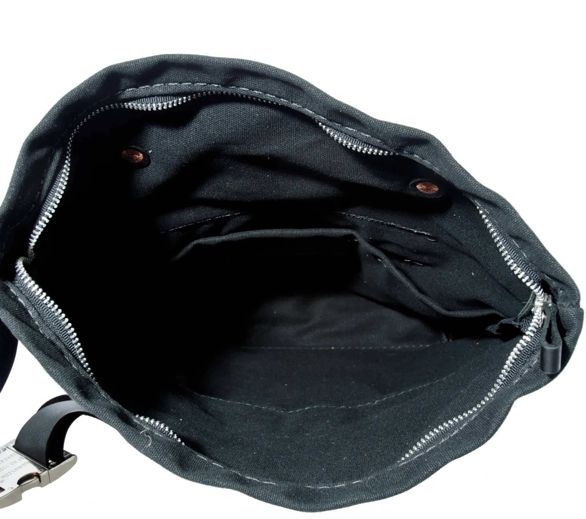 Orox Leather Co. Canvas Viator Crossbody Messenger Bag