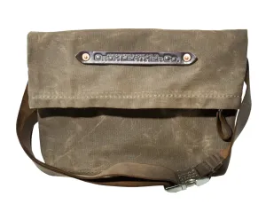 Orox Leather Co. Canvas Viator Crossbody Messenger Bag