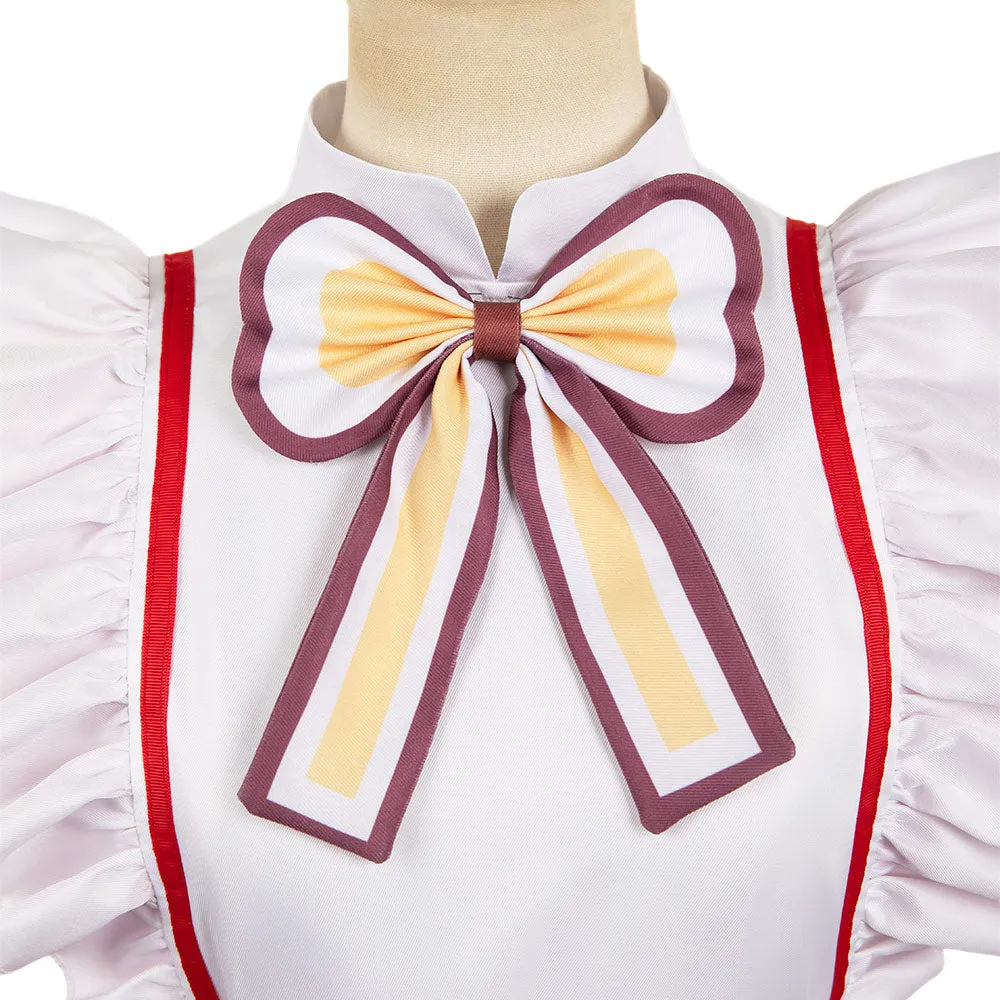 Oshi no Ko Arima Kana Red Polka Dot Dress Cosplay Costume Outfits