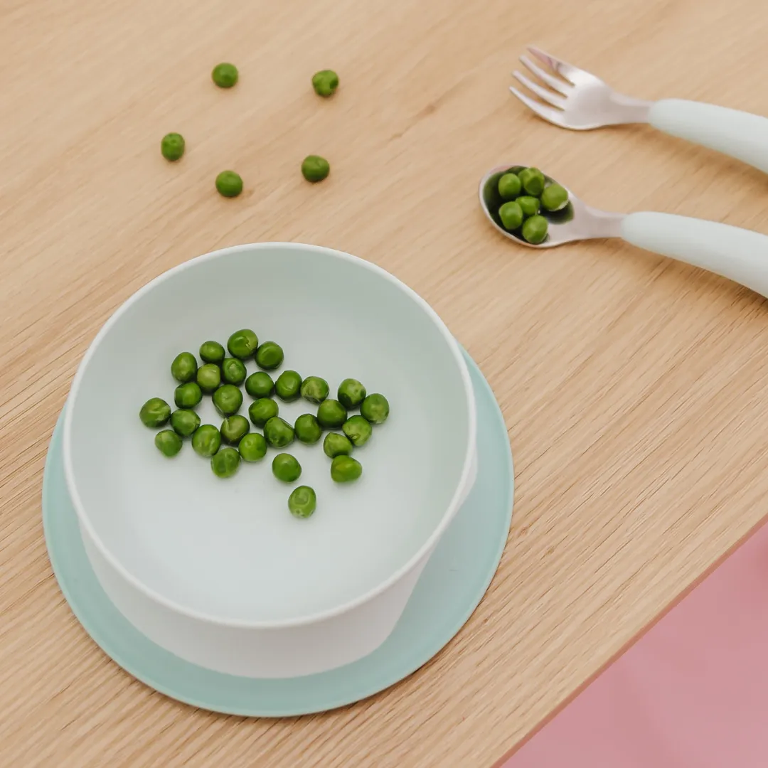 OXO Tot On-The-Go Fork And Spoon Set - Opal