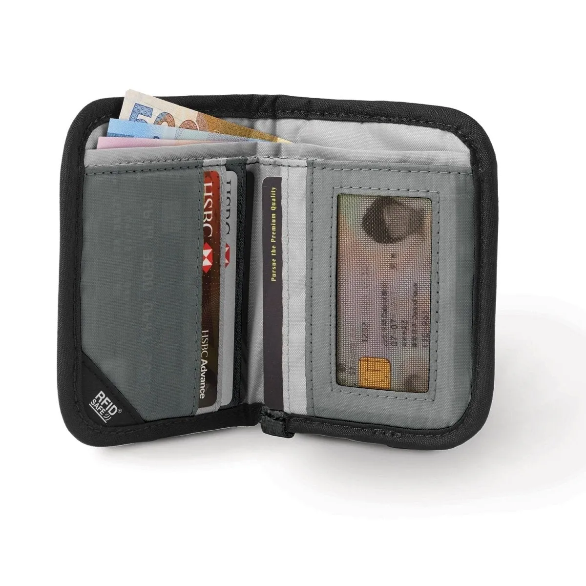 Pacsafe® RFIDsafe™ V50 RFID Blocking Compact Wallet