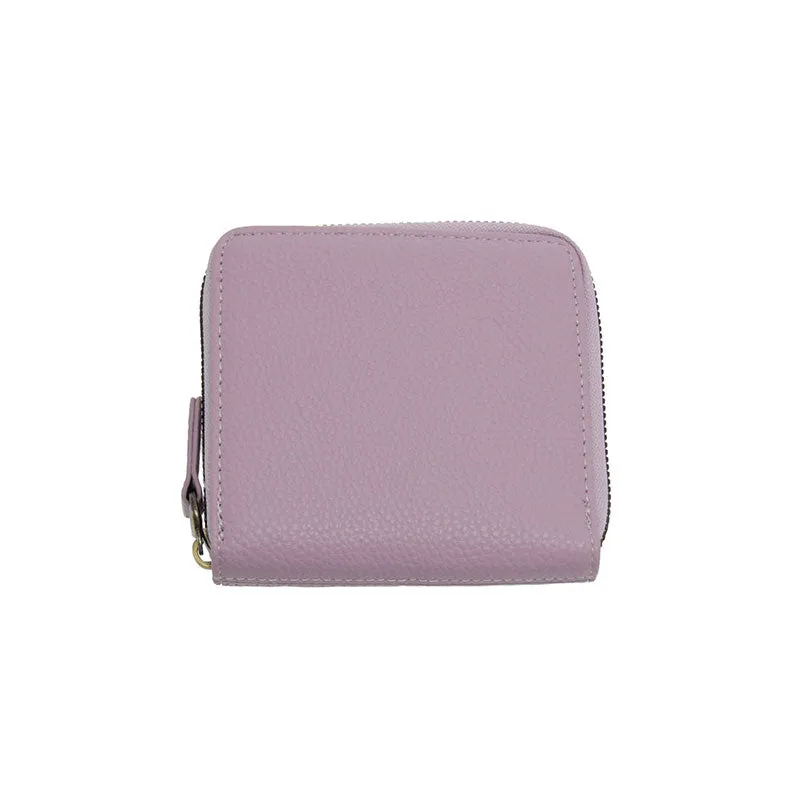 Palmer Square Zip Around Wallet in Light Purple