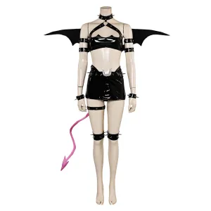 Panty & Stocking with Garterbelt Scanty Demon Cosplay Costume Outfits Halloween Carnival Suit