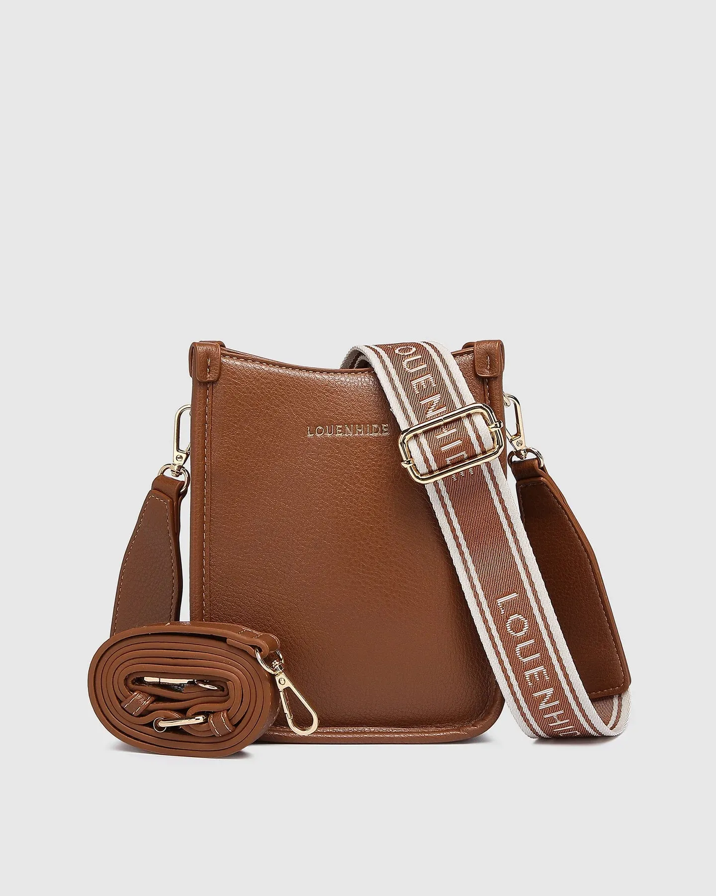Parker Logo Phone Bag - Tan
