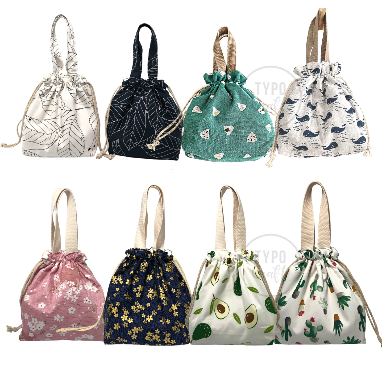 Personalised Dumpling Bag (Prints)