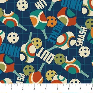 Pickleball 27531-48 Navy Multi