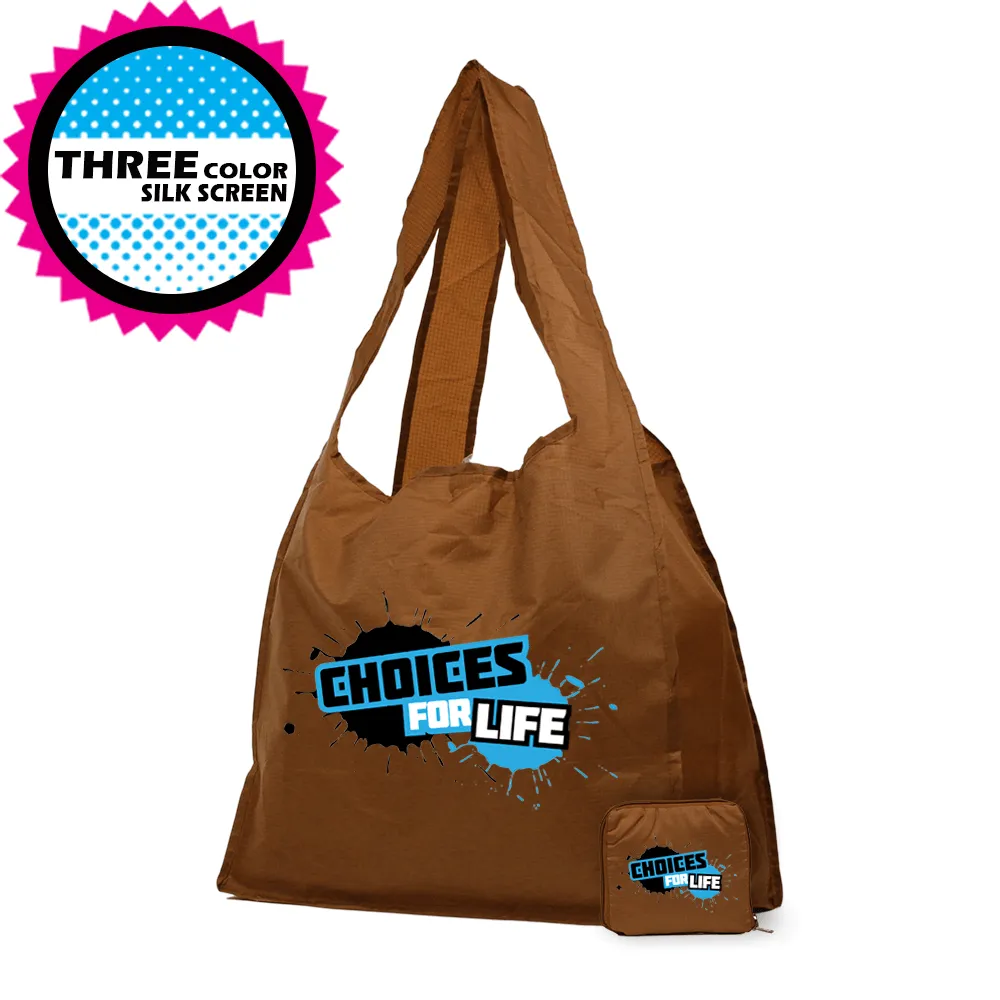 Polyester Z-Tote *Fully Customizable* Bag Ban Approved