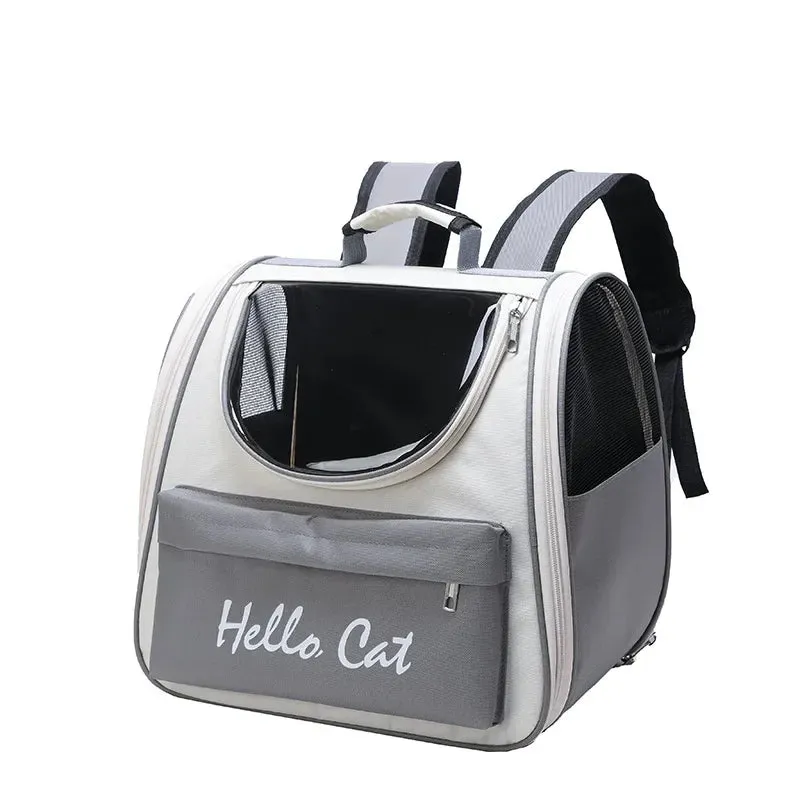 Portable Transparent Backpack