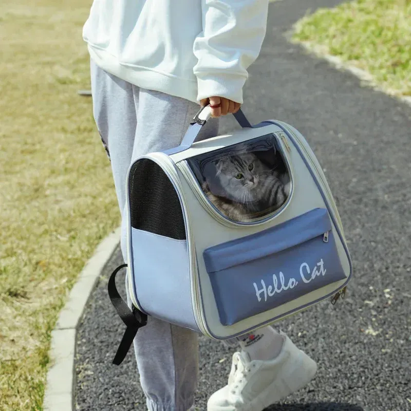 Portable Transparent Backpack