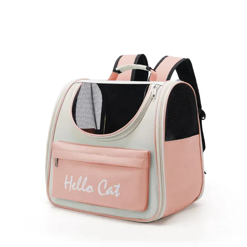 Portable Transparent Backpack