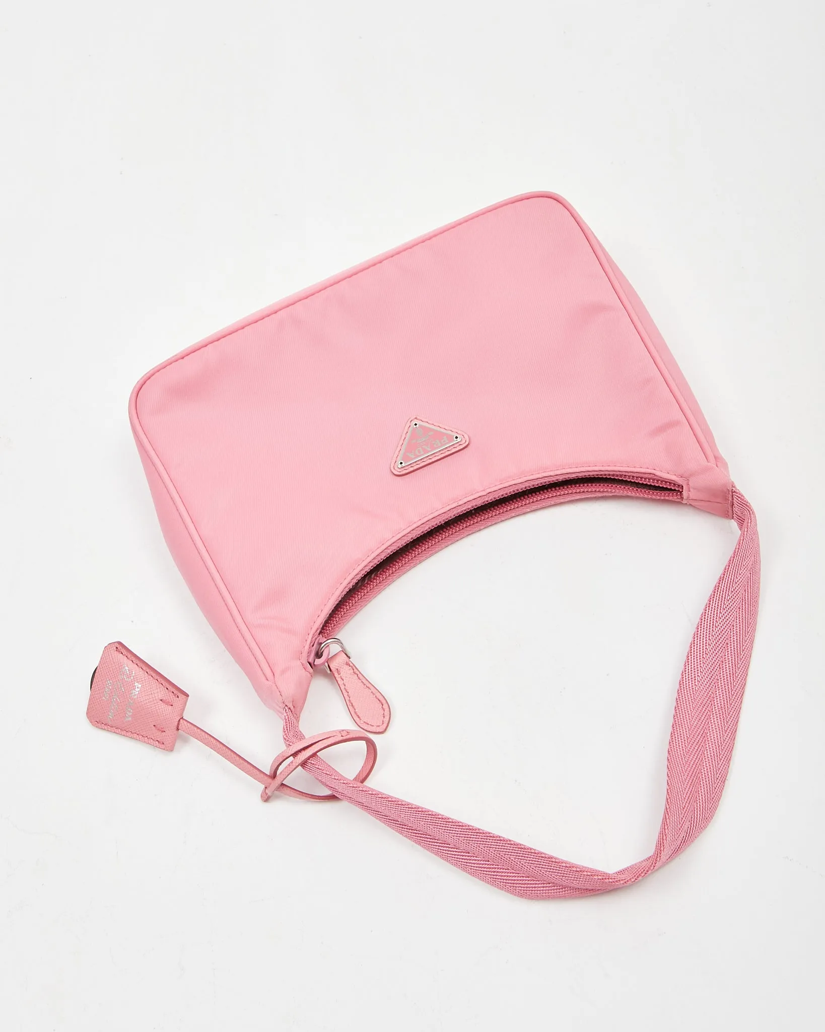 Prada Begonia Pink Nylon Re-Edition 2000 Shoulder Bag