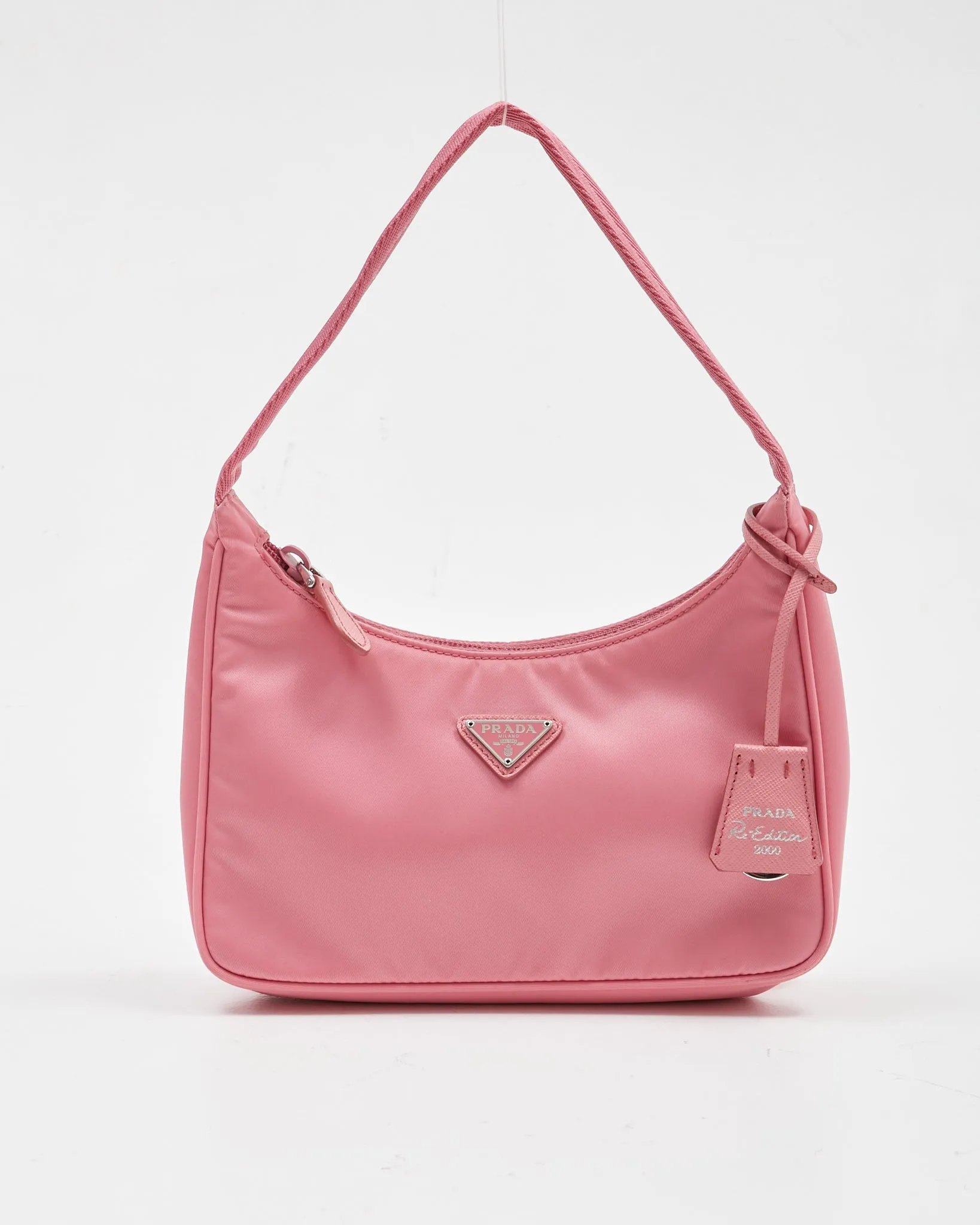 Prada Begonia Pink Nylon Re-Edition 2000 Shoulder Bag