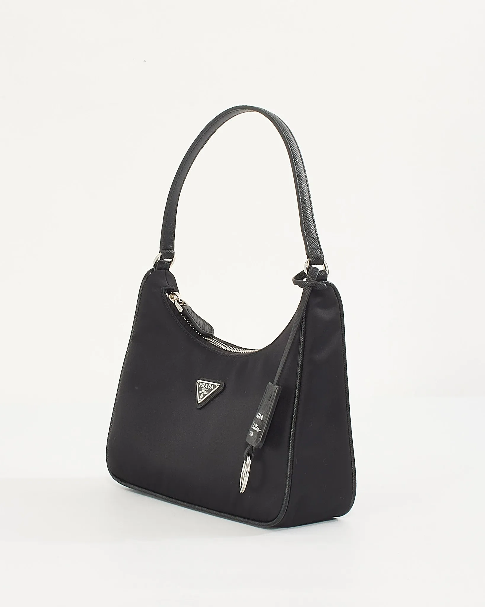 Prada Black Nylon Re-Edition 2005 Mini Bag