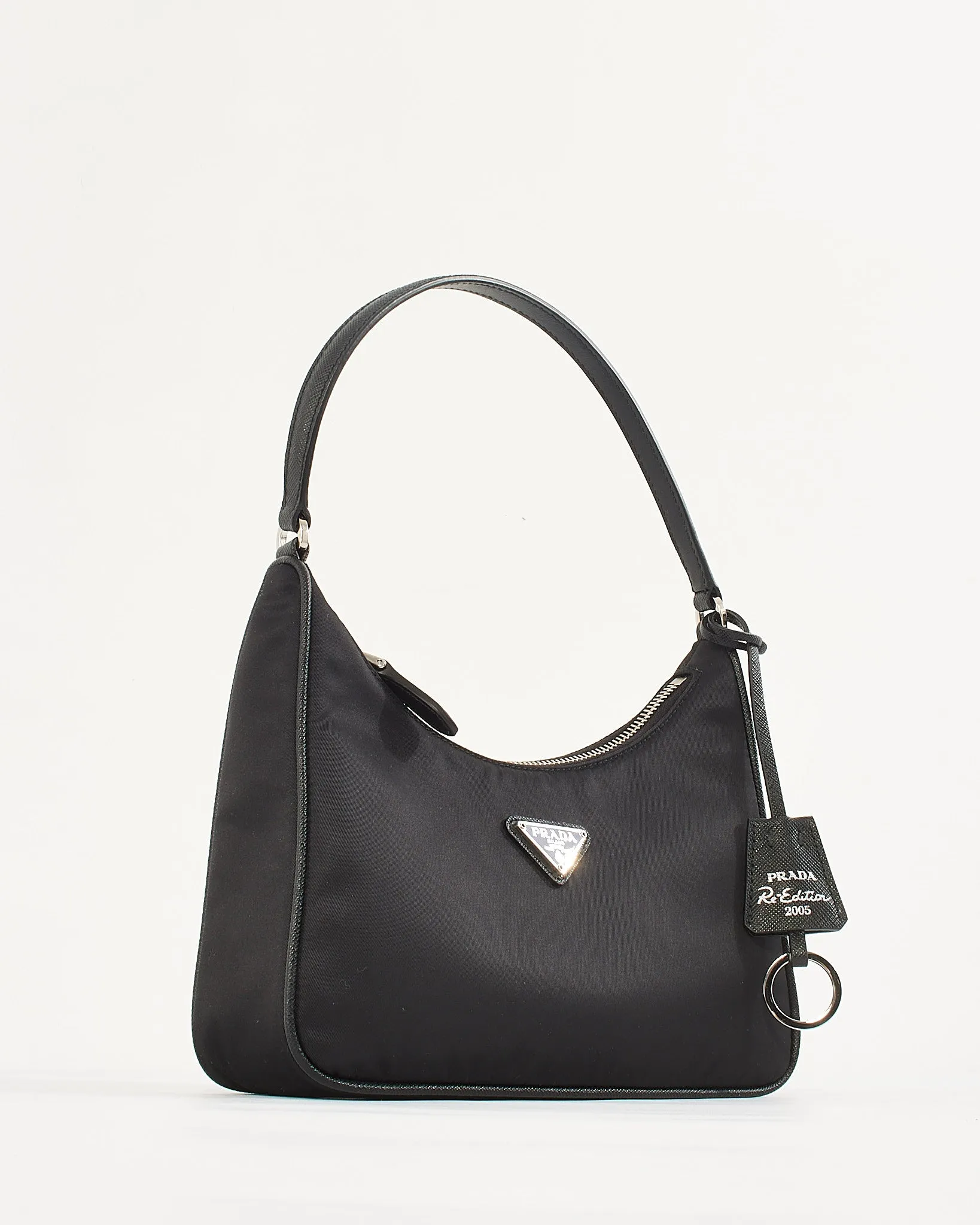 Prada Black Nylon Re-Edition 2005 Mini Bag