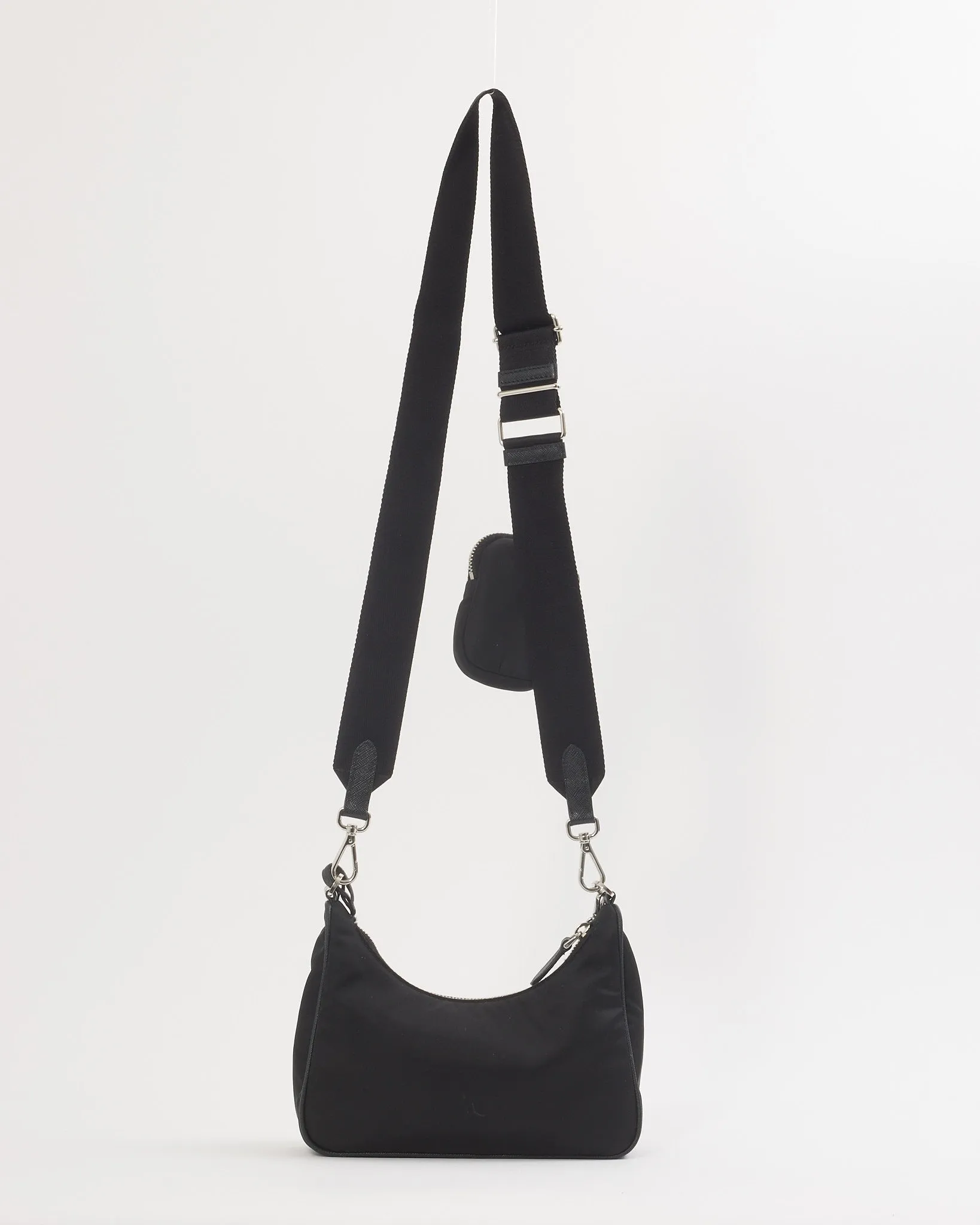 Prada Black Nylon Re-Edition 2005 Re-Nylon Bag