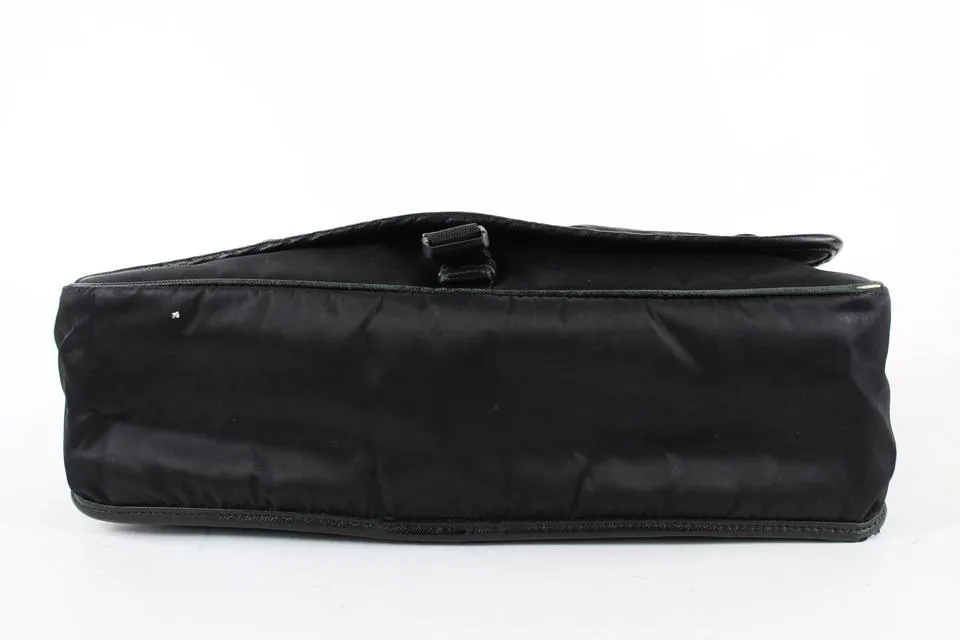 Prada Black Tessuto Messenger Crossbody Bag 8pr1229