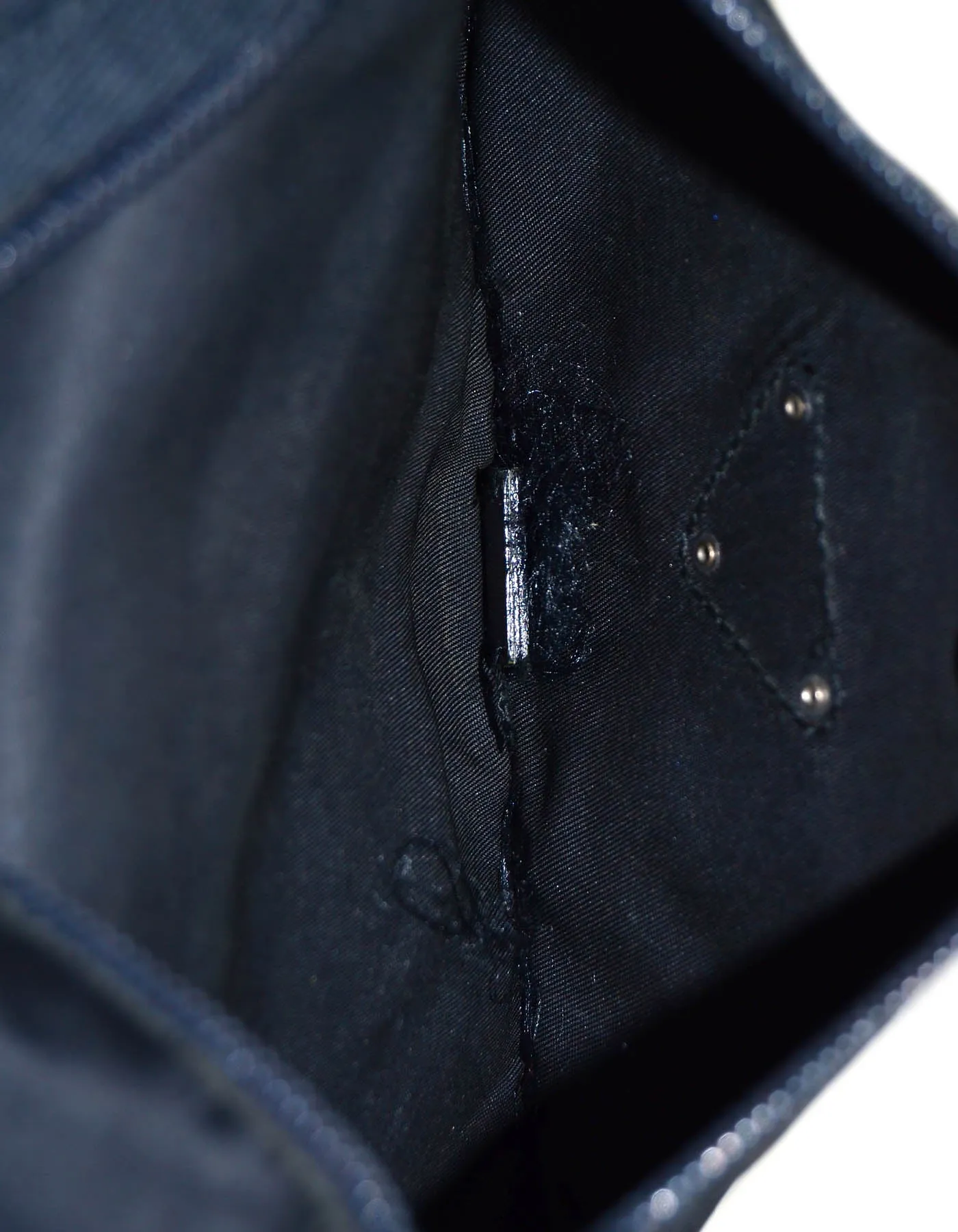 Prada Black Tessuto Nylon Flap Messenger Bag