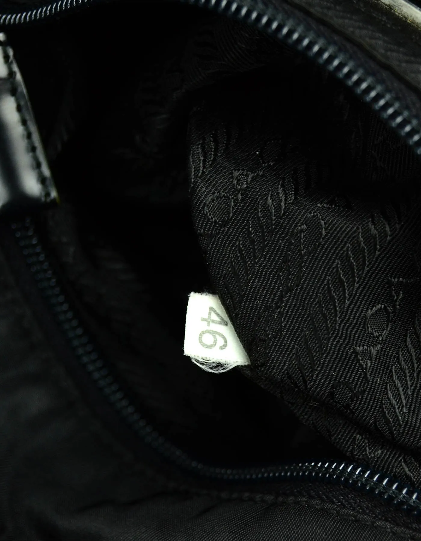 Prada Black Tessuto Nylon Flap Messenger Bag