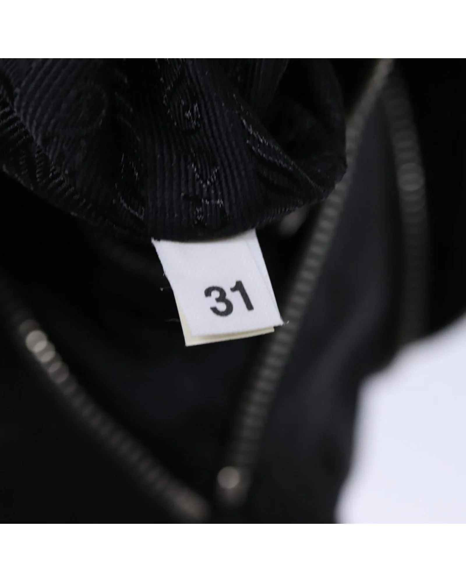Prada Nylon Messenger Bag Buckle Closure