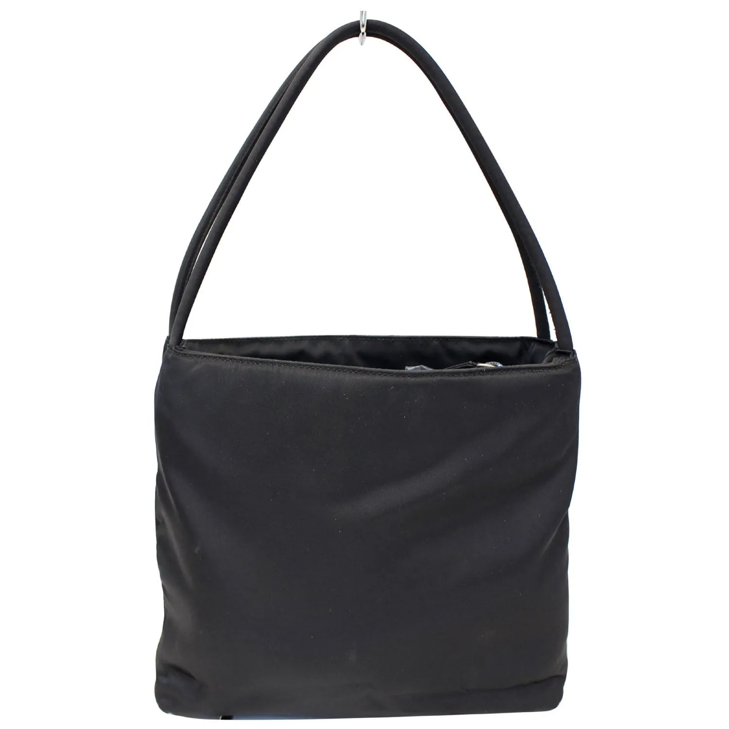 PRADA Tessuto City Nylon Shoulder Bag Black