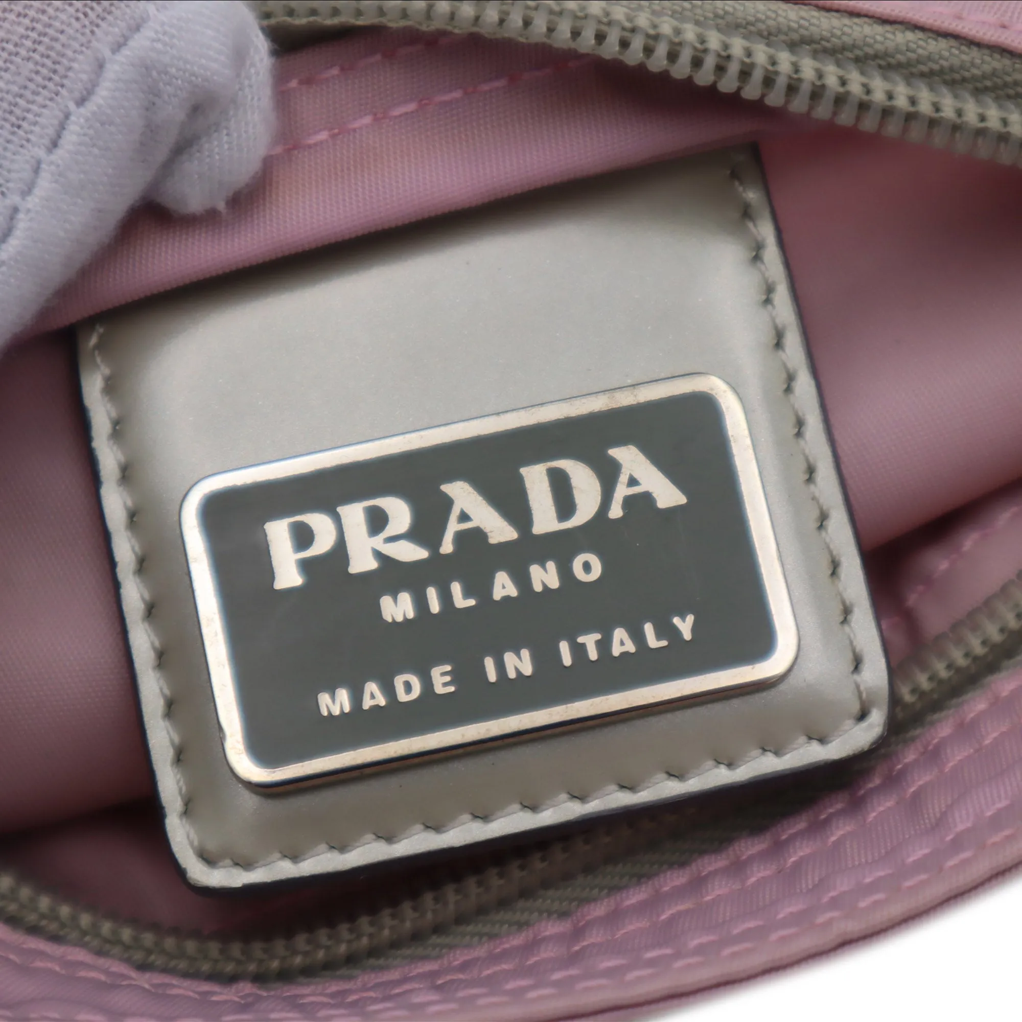Prada Tessuto Nylon Flat Messenger Bag