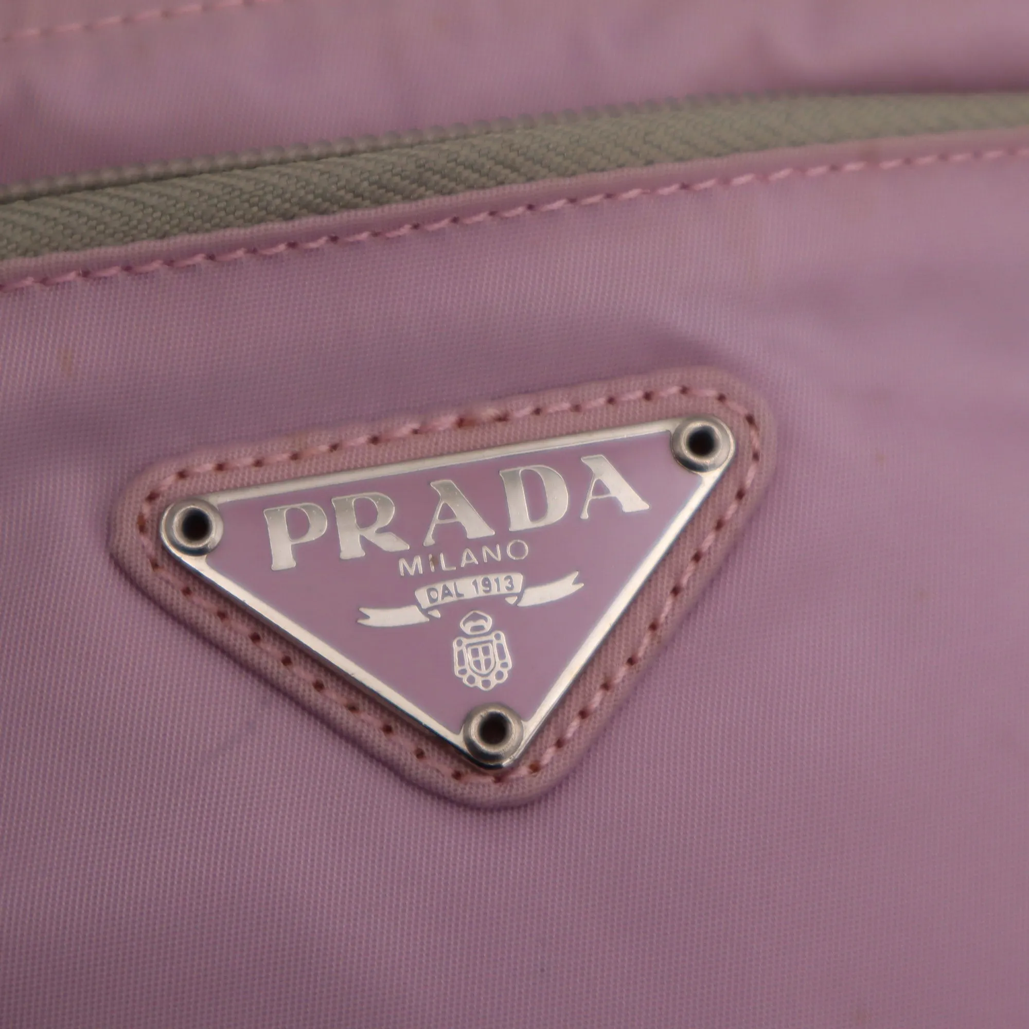Prada Tessuto Nylon Flat Messenger Bag