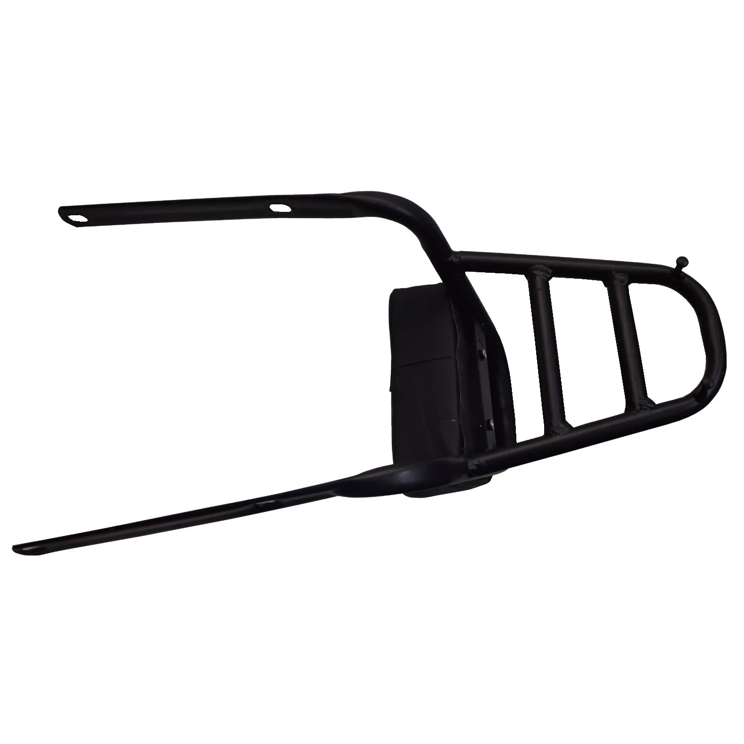 Premium Carrier Backrest For Royal Enfield Meteor, (Black)